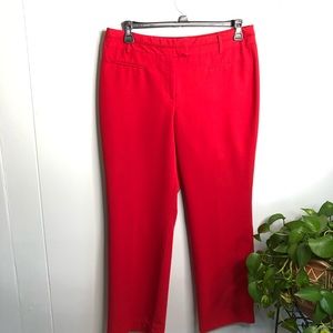 New Direction 14 petite pants red EUC